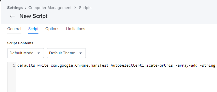 One Click Scripts OneLogin Service System