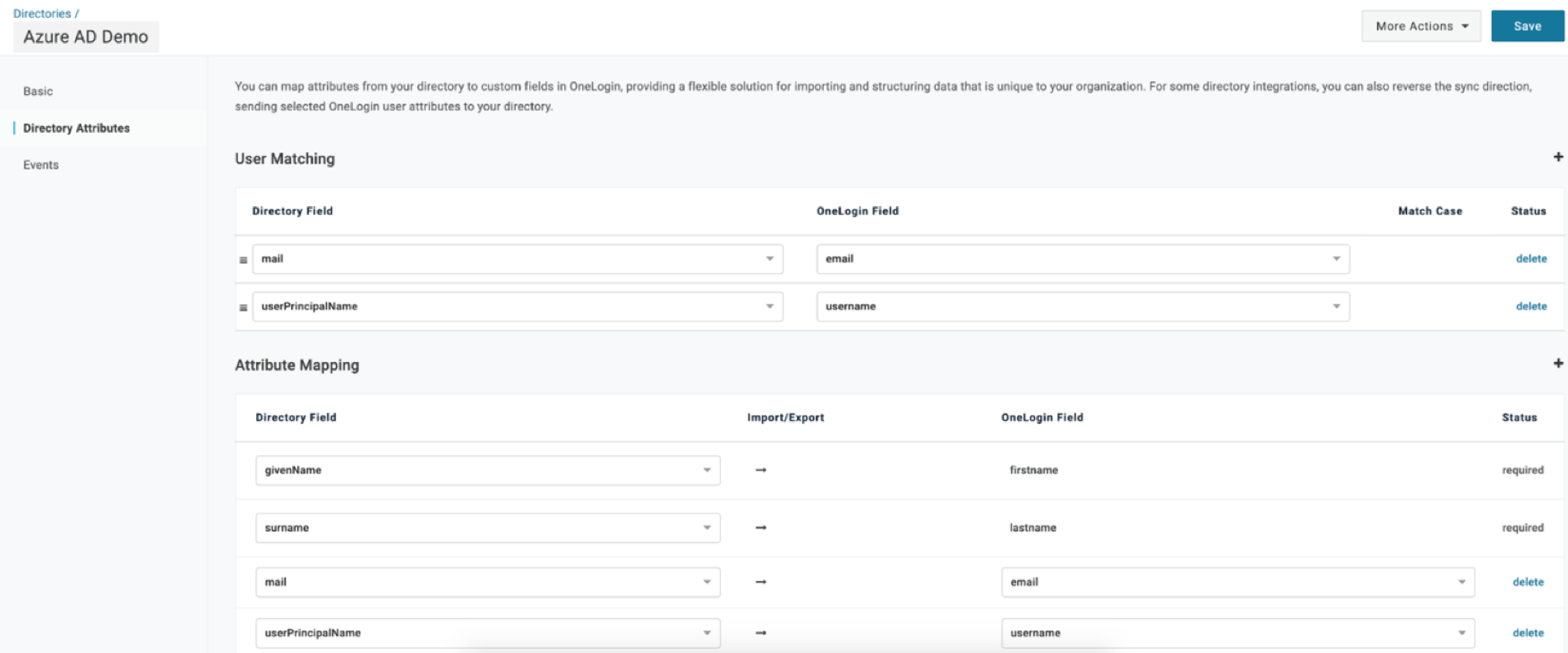 Entra ID Directory Attributes