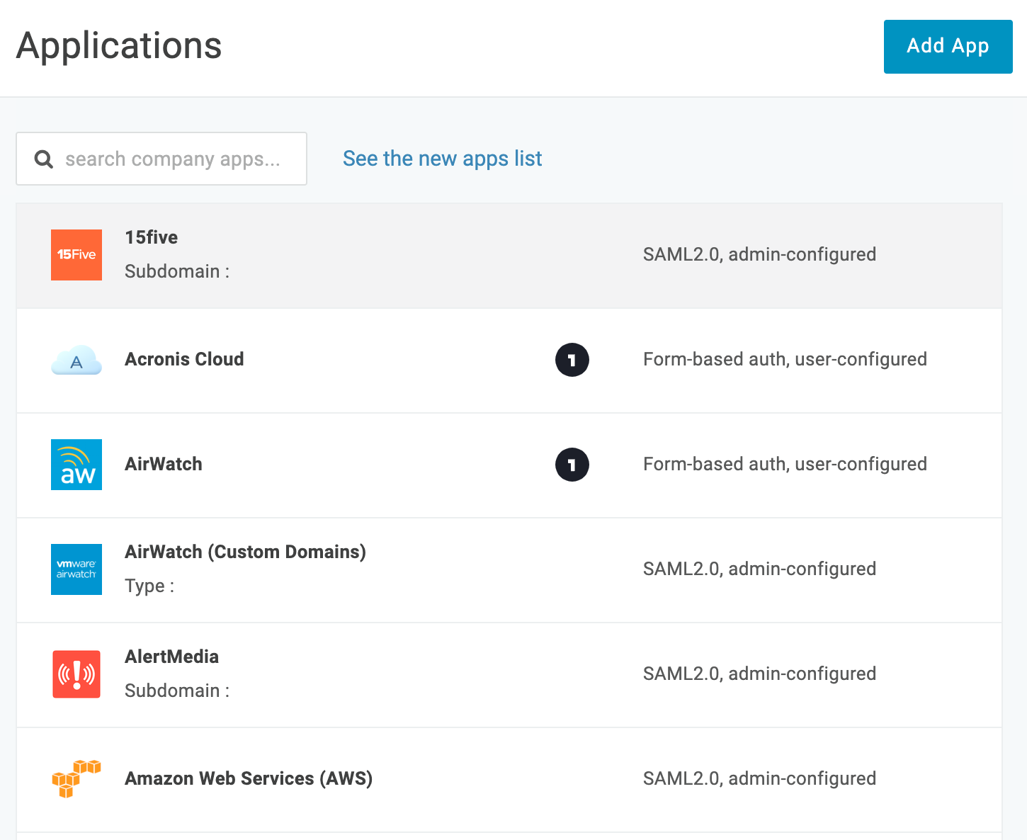 company apps