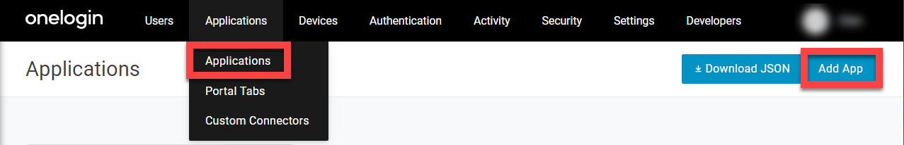 Add Application (screenshot)