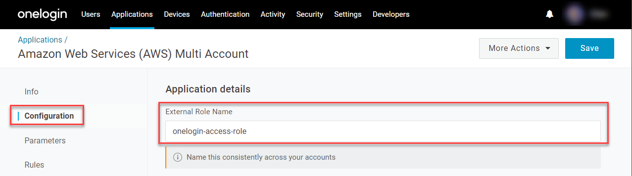 AWS Multi Account - Configuration