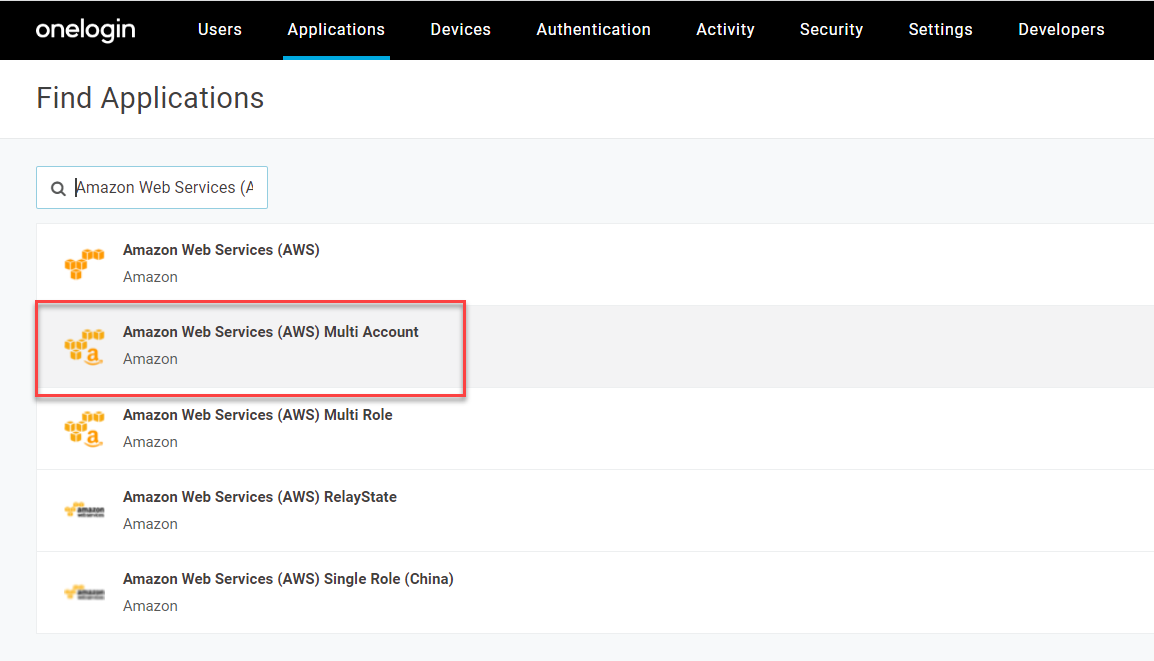 Adding a New App - AWS Multi Account