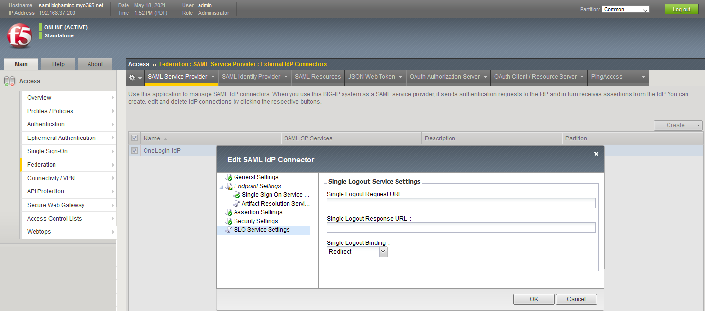 - Configuring SAML for F5 BigIP VPN - Knowledge Portal