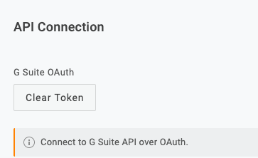 clear token