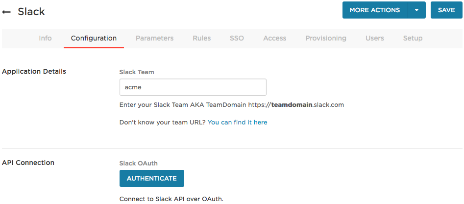 login to slack