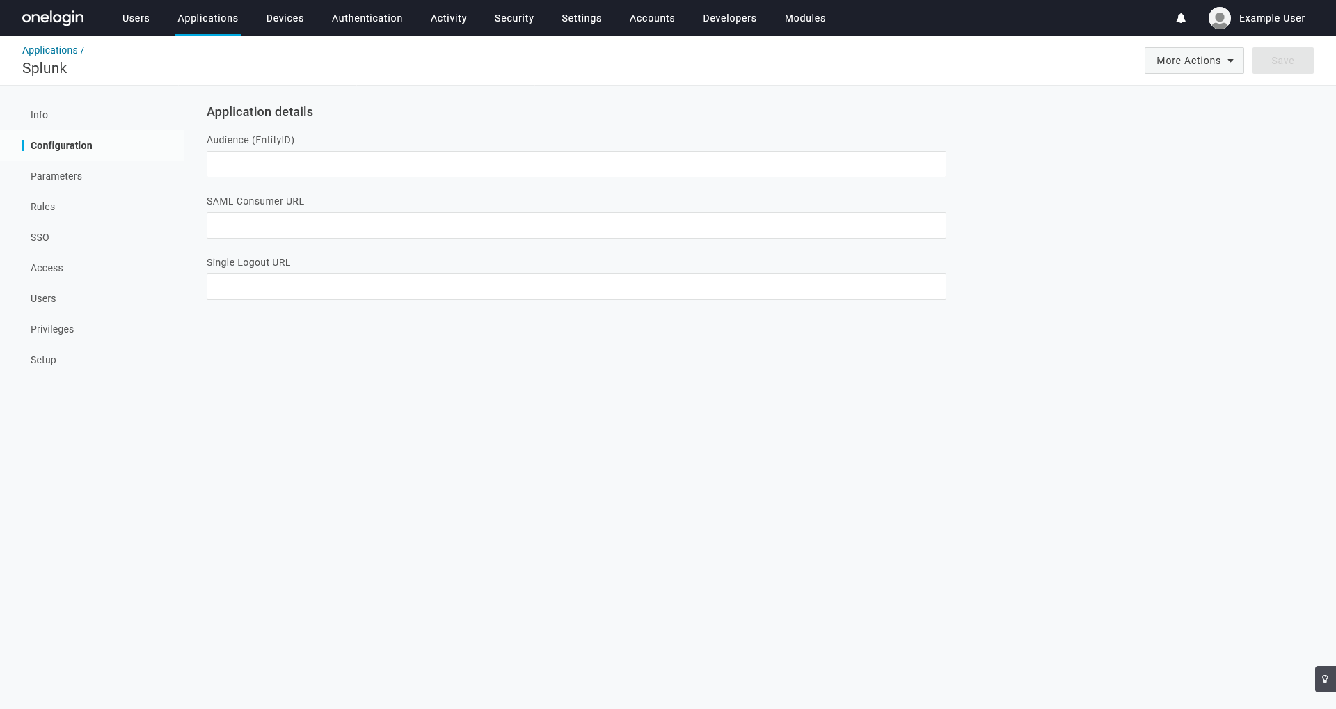 Splunk Enterprise SAML Configuration